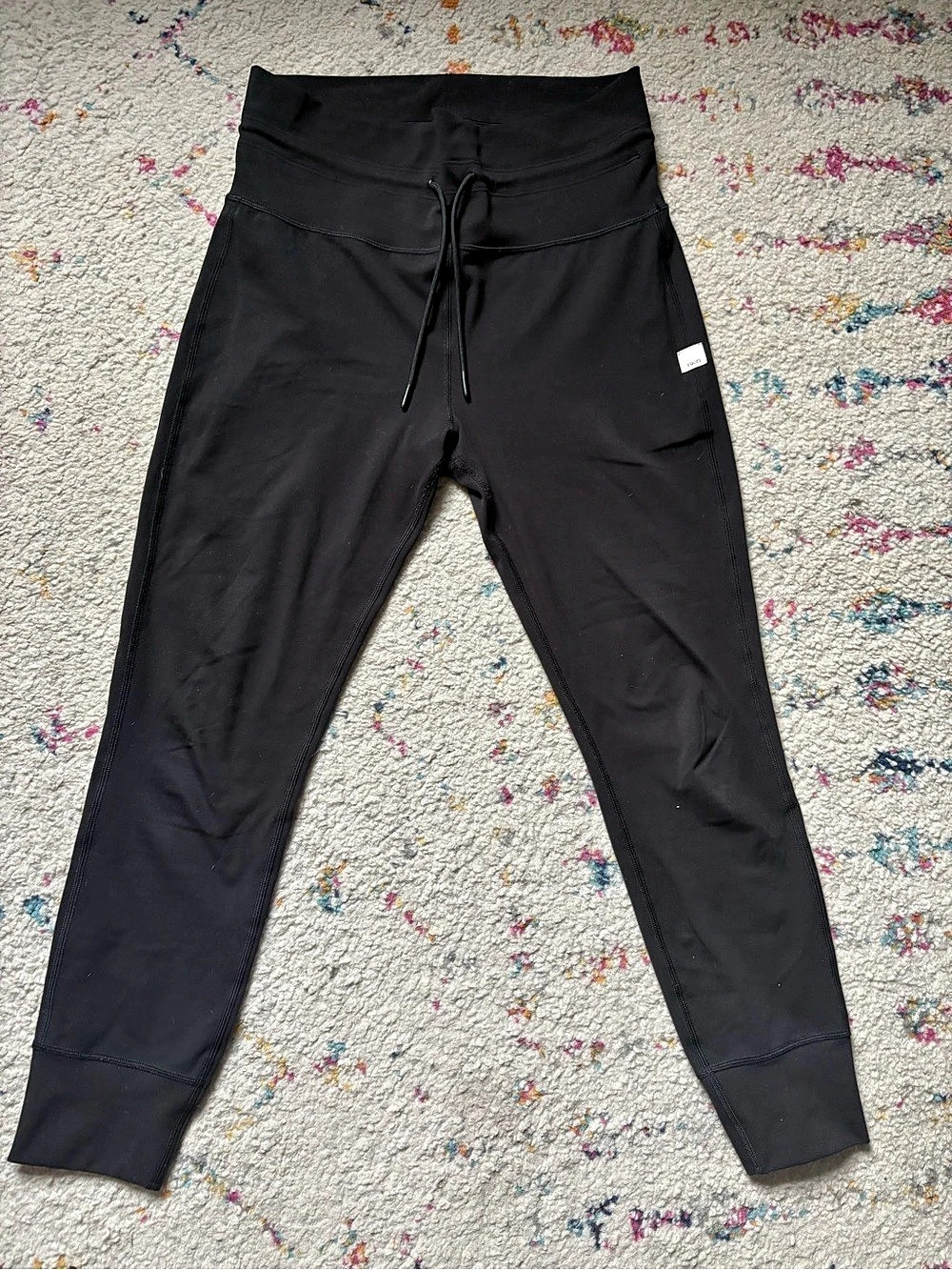 Vuori Performance Jogger Black Leggings Medium